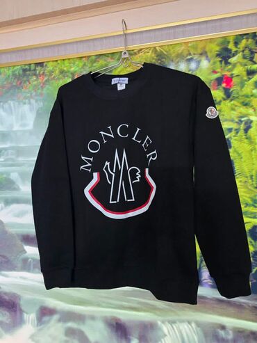 ветровки женские бишкек: Мужская толстовка, Moncler, Новый, цвет - Черный, Платная доставка