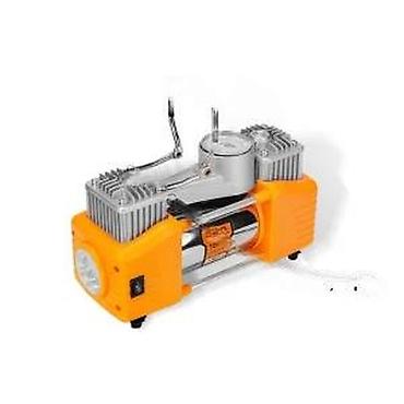 Kompresori za vazduh: Prenosivi dvoklipni auto kompresor sa manometrom - Snaga: 180 W — 2