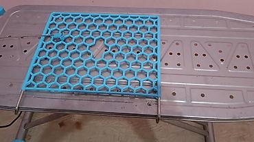 xara parca: İstifadəyə hazır ütü masası - Material: metal gövdə və perforasiyalı — 3