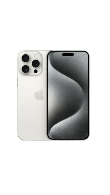 Apple iPhone: IPhone 15 Pro Max, Б/у, 512 ГБ, White Titanium, Коробка, 96 %