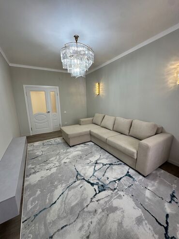 тоголок молдо фрунзе: 2 комнаты, 68 м², Элитка, 13 этаж, Евроремонт