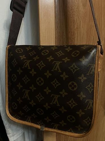 Классические сумки: Классическая сумка, Louis Vuitton, Материал: Комбинированный материал, Застежка на молнии, Унисекс, Б/у — 2