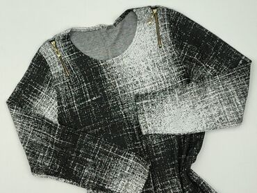 sukienki dzianinowe plus size: Women`s dress, size S