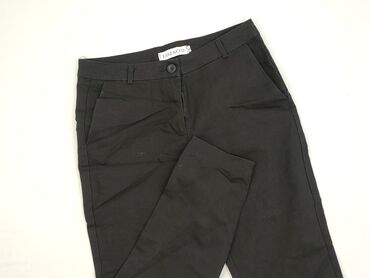 Women: Material trousers for women, size M (EU 38)