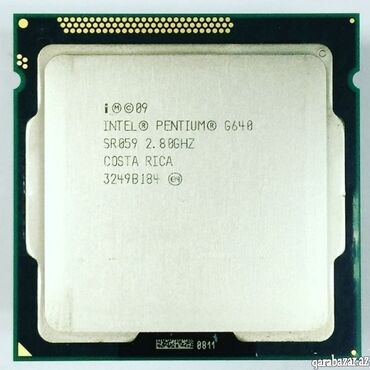 kompyuter korpusu: Prosessor Intel Pentium G640, 2-3 GHz, > 8 nüvə, İşlənmiş
