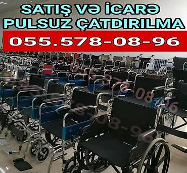 tibbi araba: Məhsul: Manual əlil arabaları – satış və icarə Təsvir: - Fərqli — 1
