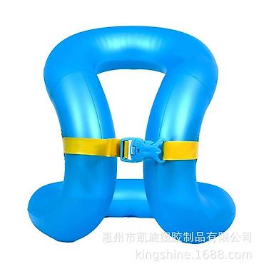 Плавательные костюмы: Надувной жилет‑плавун «подкова» для бассейна и моря. Удобный — 8