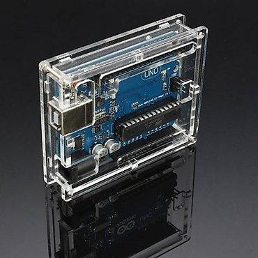 Корпусы ПК: Arduino UNO R3 Qutusu – Şəffaf Pleksiqlas - Material: möhkəm, şəffaf — 4