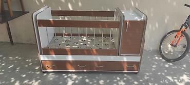 kunc divan satilir: Uşaq beşiyi – təzədir ve təmizdir çəkilə bilən sandıqçalı model - — 1