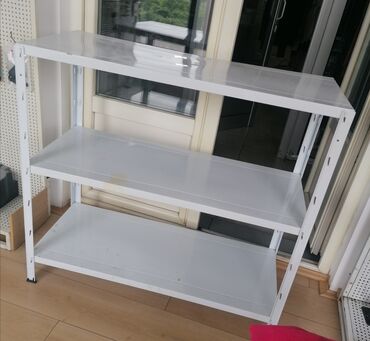 trpezarijski sto za 6 osoba dimenzije: Open shelf, color - White, Used