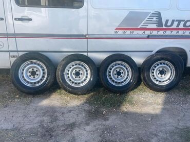 авто жалалабат: Дөңгөлөктөрү толук 65 / R 16, Кыш, Колдонулган, Комплект, Жеңил коммерциялык транспорт (C/LT), Темир