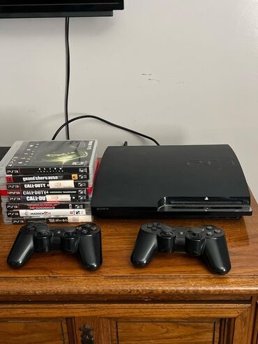 PS3 (Sony PlayStation 3): Ps3 satılır barter mümkündür notbuk yada masa üstü kompüter ilə💻🖥️