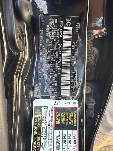 донголок 14 с: Toyota Camry: 2017 г., Бензин, Седан — 7