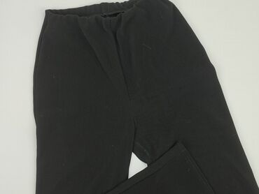 legginsy damskie czarne nieprześwitujące: Material trousers, M (EU 38), condition - Very good