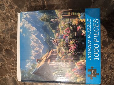 динакорд 1000: 1000 parçalı təbii mənzərə Jigsaw puzzle. Premium Qalın və Dayanıqlı