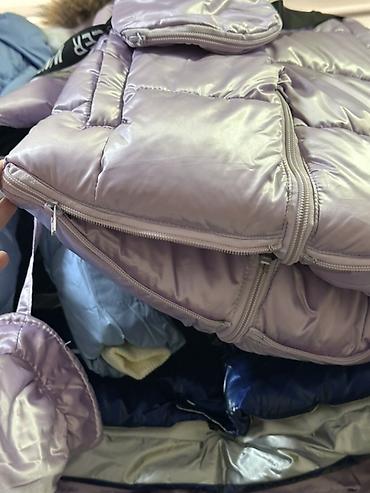 moncler: Детский зимний конверт-комбинезон для коляски/санок, лавандовый — 3