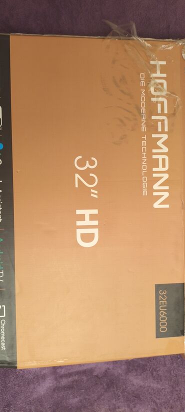 red360 android 4k android tv: Yeni Televizor Hoffmann LED ekran 32" HD (1366x768), Ödənişli çatdırılma