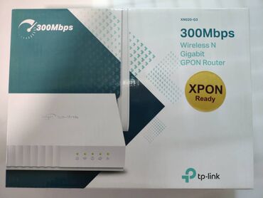 Modemlər və şəbəkə avadanlıqları: TP-Link - XN020-G3 - İnterfeyslər	SC/APC portu LAN portu 10/100/1000