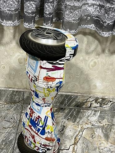 suru: Rəngli naxışlı elektrikli hoverboard (self-balance skuter) - Korpus — 3