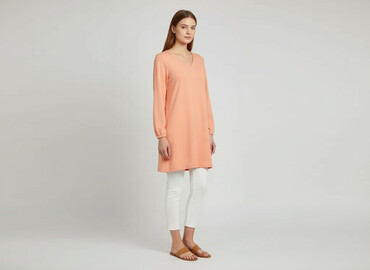 bluzki body plus size: Tunika damska, rozmiar S