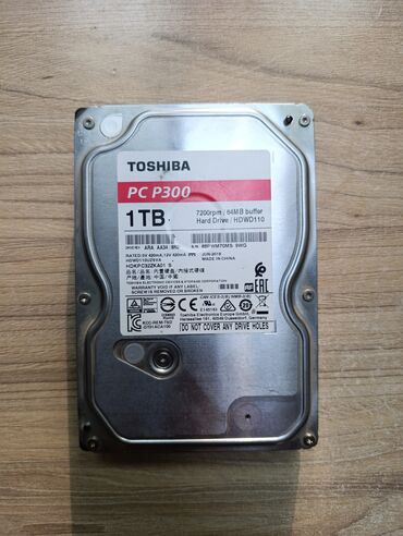 жесткий диск пк: Накопитель, Б/у, Toshiba, HDD, 1 ТБ, 3.5", Для ПК