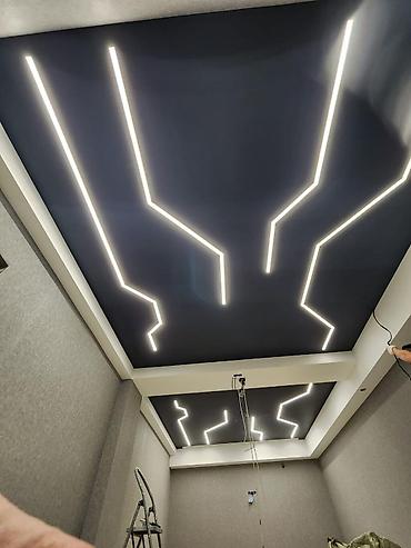 Натяжной потолок: Натяжной потолок Глянцевое, Матовое, 3D потолки Гарантия, Бесплатная консультация, Бесплатный замер — 9