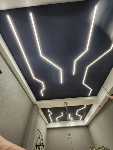 Потолочные работы: Монтаж потолков, Монтаж потолочных плинтусов | Многоуровневый | Багет Больше 6 лет опыта — 9