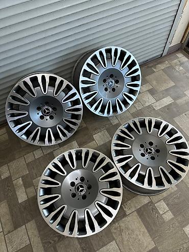Диски: Литые Диски R 19 Mercedes-Benz, Комплект, отверстий - 5, Б/у — 6