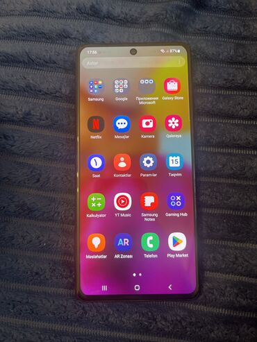 samsung a21s irşad: Samsung Galaxy A71, 128 GB, rəng - Qara, Barmaq izi, İki sim kartlı, Face ID