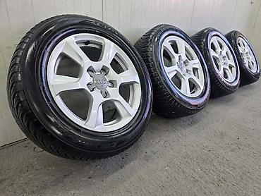 dim staklo: ALUMINIJUMSKE FELNE A4 B8 SA TOP GUMAMA 16 5 X 112 | ORIGINAL AUDI — 1