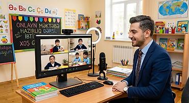 dil: Məktəbəqədər və ibtidai sinif hazırlığı, Azərbaycan dili, Onlayn — 1