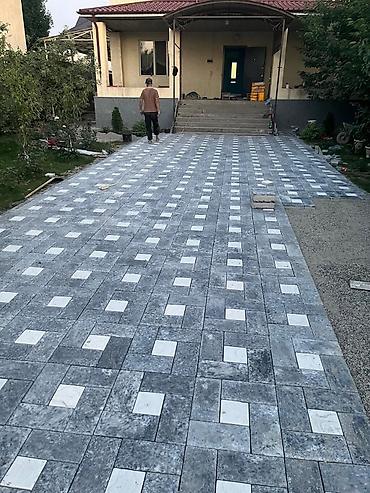 Элитная брусчатка: Брусчатка Кремиль. Ирансский марка 600 Дук АК цемент менен жазалат — 7