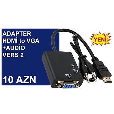 kompüter barter: HDMİ Adapterlər/Konverterlər (Çeviricilər) ⭐HDMİ to AV – 12 AZN ⭐HDMİ — 3