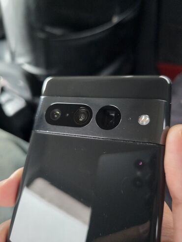 роутер симка: Google Pixel 7 Pro, Б/у, 256 ГБ, цвет - Черный, 1 SIM, eSIM