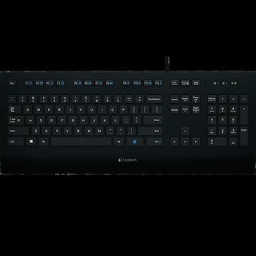 komputer ekran: Logitech K280e Business 920-005215 Russian USB Klaviatura Tam ölçülü — 1