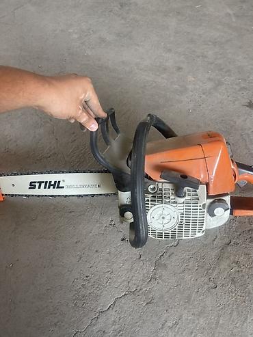 дрова: Бензопила Stihl с шиной Rollomatic E - Марка/серия: Stihl, шина — 1