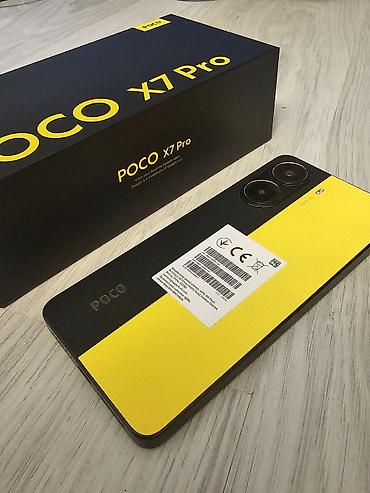 Poco X7 Pro, Б/у, 256 ГБ, цвет - Желтый at lalafo.kg Poco X7 Pro, Б/у, 256 ГБ, цвет - Желтый