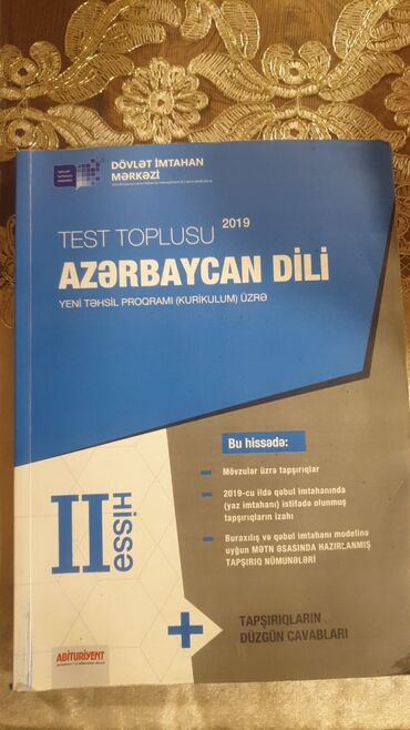 abituriyent jurnali 2020 2021 pdf yukle: 4 manat satılır (azerbaycan dili test toplusu)