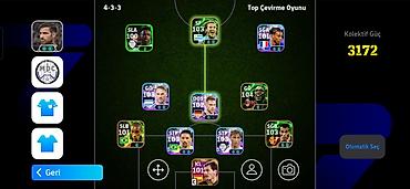 forvard: EFootball hesabı/squad satışı – Top Çevirme Oyunu - Oyun: eFootball — 2