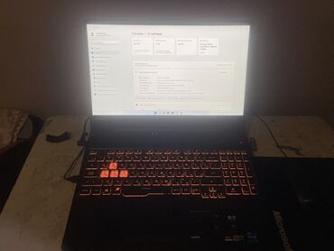 компьютерные игры: Ноутбук, Asus, 16 ГБ ОЭТ, Intel Core i5, 15.6 ", Колдонулган, Оюндар үчүн, эс тутум NVMe SSD