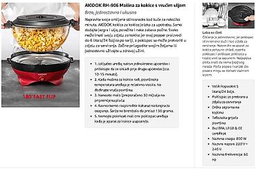 za pecenje prasica: Aparat za kokice RH-906, zapremina 5 L - Električni aparat za — 7