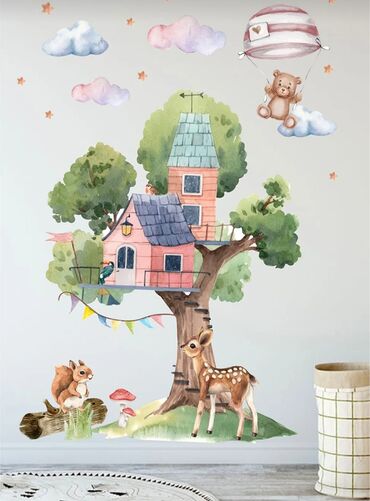 ucuz oyuncaqlar instagram: Usaq otağı üçün dekor divar kağızı Hisse hisse usaqlar üçün sevimli