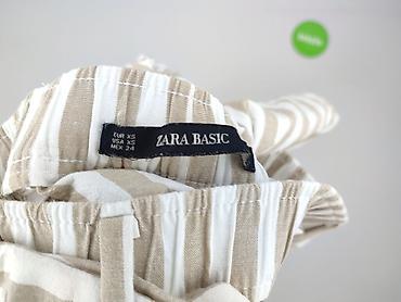czarne cargo pull and bear: Zara, Spodnie materiałowe damskie, rozmiar XS — 4