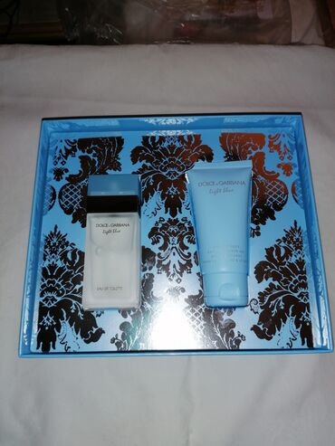 Parfemi: Dolce Gabbana Light blue. Parfem 25 ml i krema za telo. Orihinal