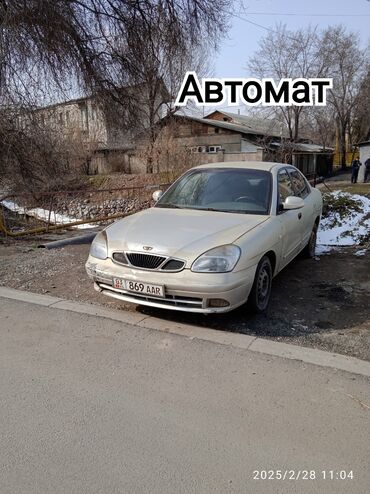 Daewoo: Daewoo Nubira: 2001 г., 1.5 л, Автомат, Бензин, Седан