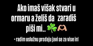 posao barajevo: Uslužna prodaja viška stvari iz ormara - Usluga posredovanja u — 1