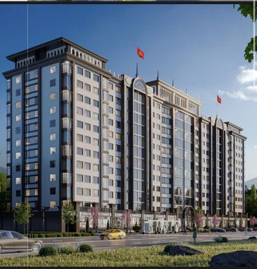 ак соок бишкек: 2 бөлмө, 70 кв. м, Элитка, 7 кабат, ПСО (өзү оңдоп түзөтүп бүтүү үчүн)
