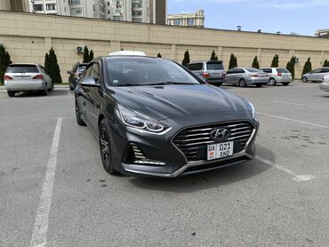 серый hyundai: Hyundai Sonata: 2017 г., 2 л, Автомат, Гибрид, Седан