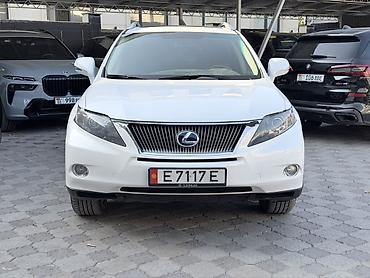 Lexus: Lexus RX: 2009 г., 3.5 л, Вариатор, Гибрид, Кроссовер — 2