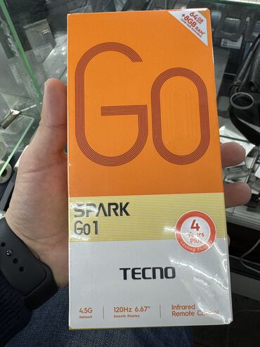 Tecno: Tecno Spark Go 2024, Новый, 64 ГБ